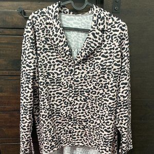Leopard Print Blouse